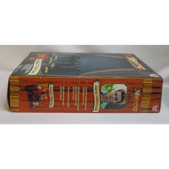 VINTAGE 2000 NSYNC Justin Timberlake Marionette Doll New In Box Living Toyz - Picture 11 of 13